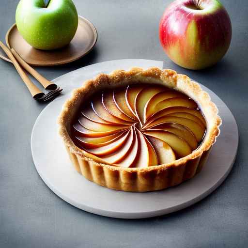 Caramel Apple Tart