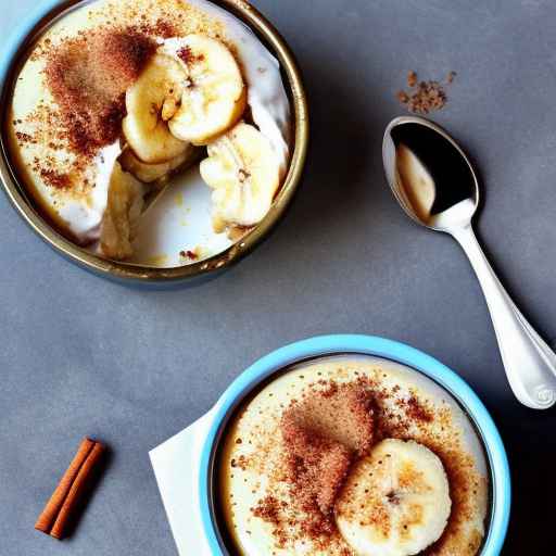 Caramelized Banana Pudding with Spice Cookie Crumbs