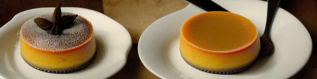 Cardamom Flan