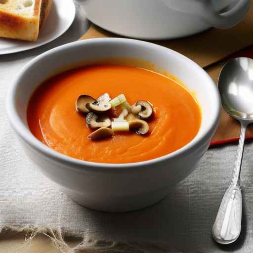 Carrot and Mushroom Soup