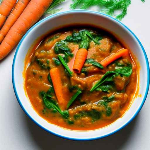 Carrot and Spinach Stew