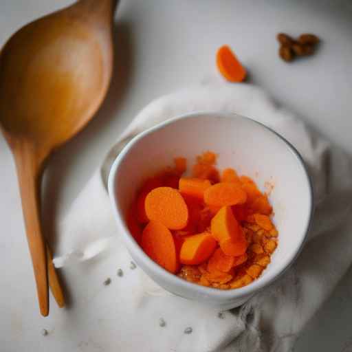 Carrot and walnut porridge