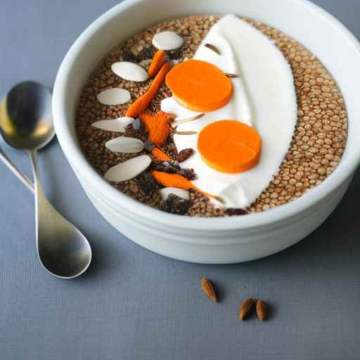 Carrot Cake Porridge with Buckwheat