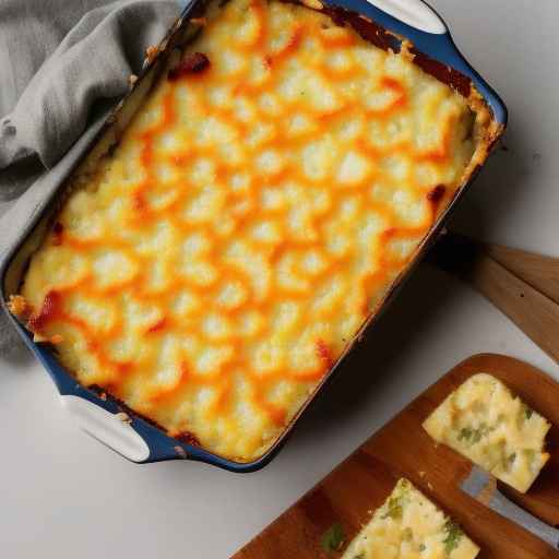 Cauliflower and cheese casserole