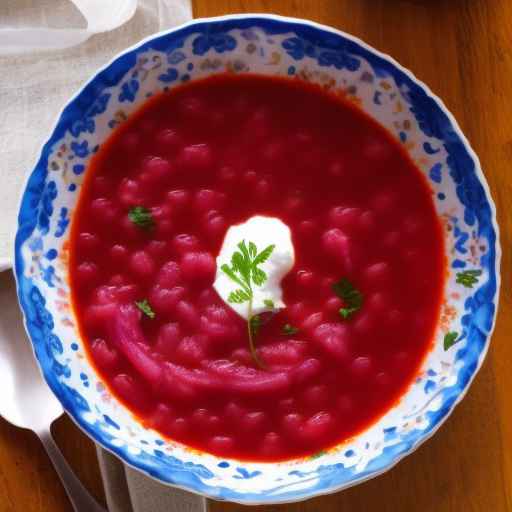 Cauliflower Borscht