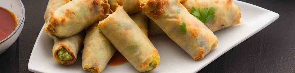 Cauliflower Egg Rolls