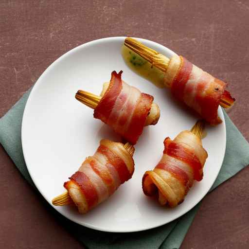 Cheddar and Bacon-Wrapped Delicacies