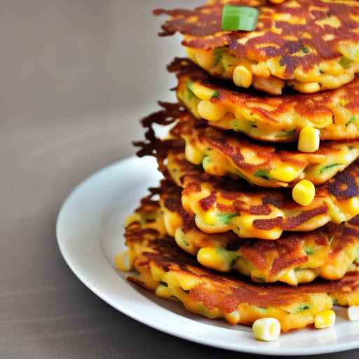 Cheddar and Bacon Corn Fritters