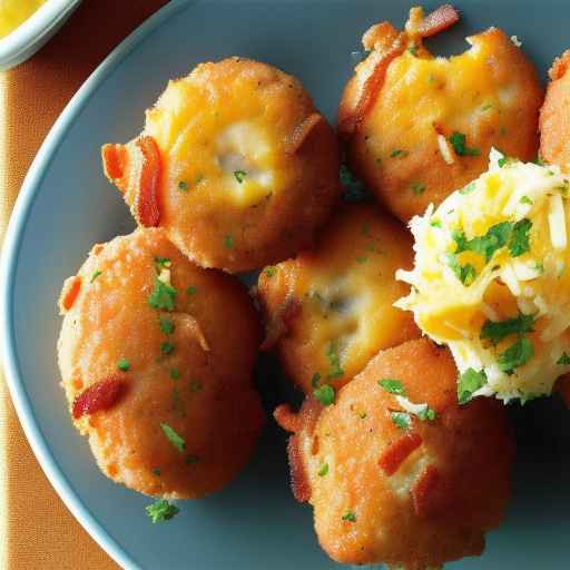 Cheddar and Bacon Hush Puppies