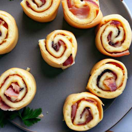 Cheese and Bacon Pinwheels