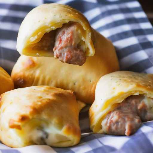 Cheese and Sausage Pockets