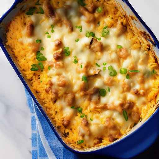 Cheesy Chicken and Rice Bake