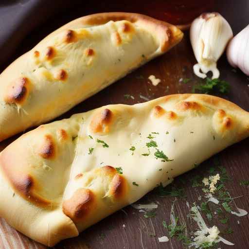 Cheesy Garlic Bread Calzone