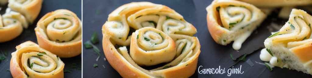 Cheesy Garlic Bread Pinwheel