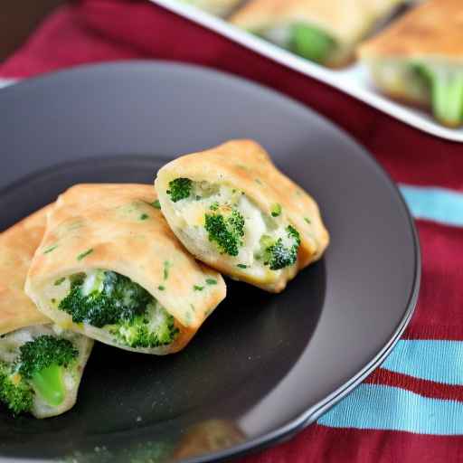 Cheesy Ham and Broccoli Pockets