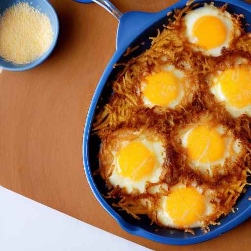 Cheesy Hash Brown Breakfast Delight