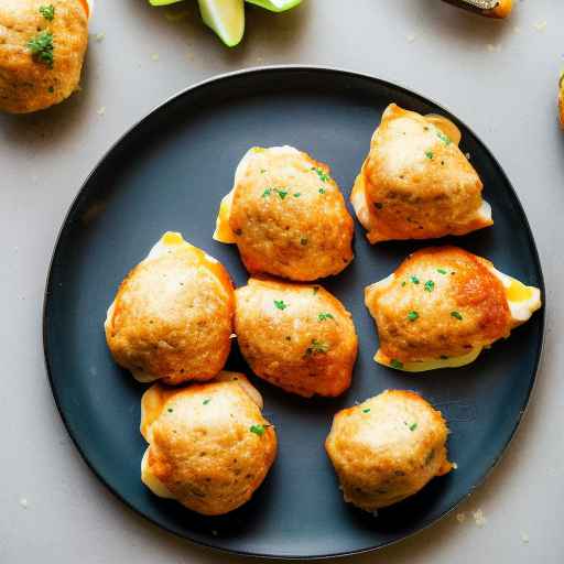 Cheesy Meatball Pockets