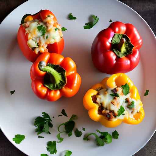 Cheesy Stuffed Bell Peppers