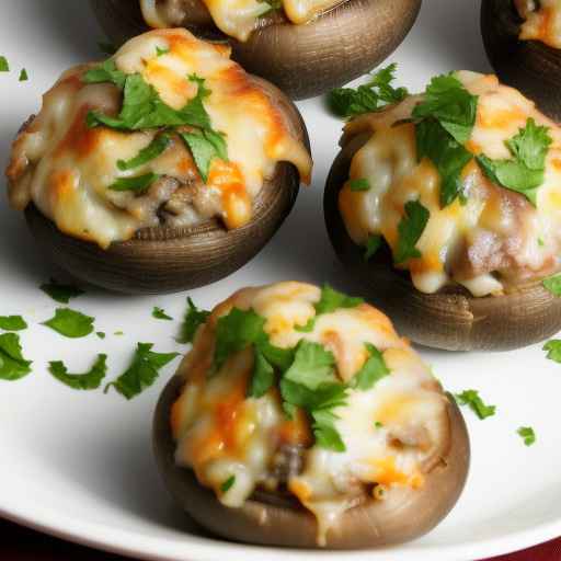 Cheesy Stuffed Mushrooms