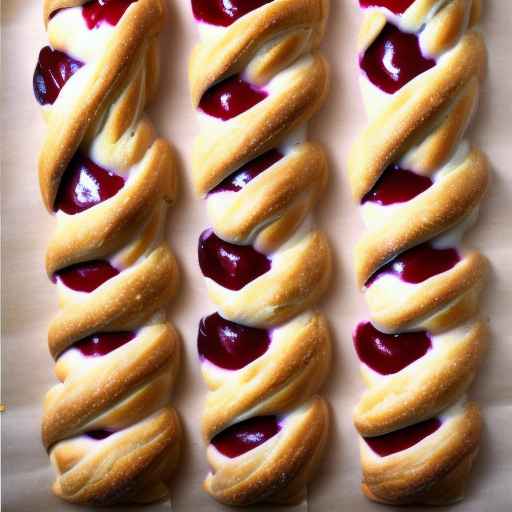 Cherry Almond Pastries