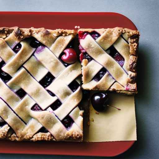 Cherry and Walnut Pie Bars