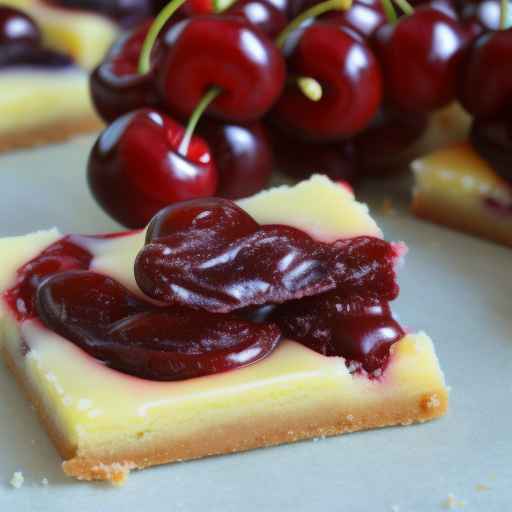 Cherry Shortbread Bars