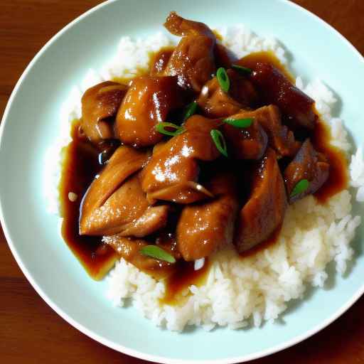 Chicken Adobo with Soy Sauce and Vinegar