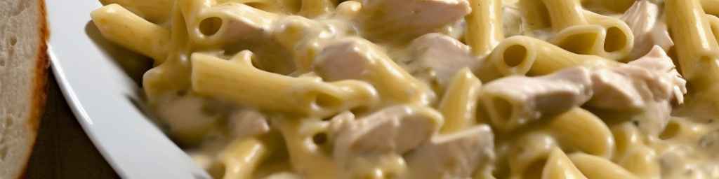 Chicken Alfredo Foldover