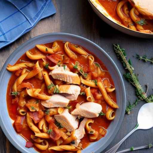 Chicken and Bacon Goulash with Thyme