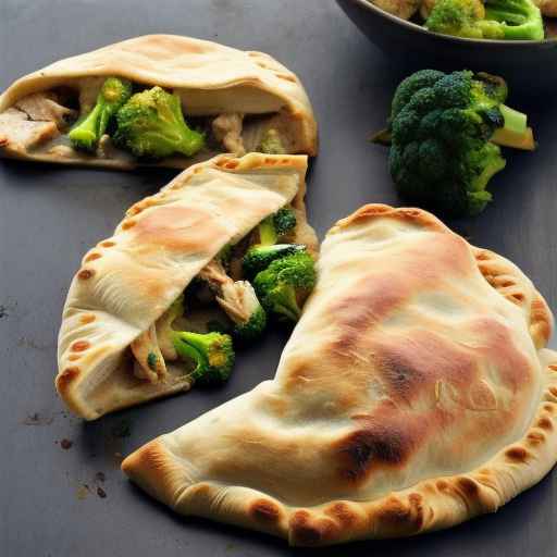 Chicken and Broccoli Calzone