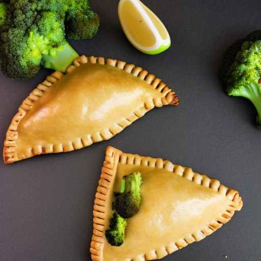 Chicken and Broccoli Empanada