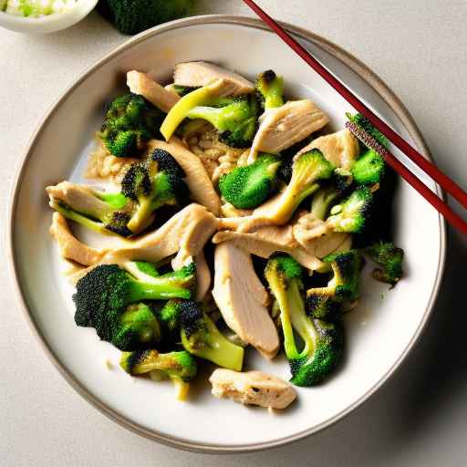 Chicken and Broccoli Stir-Fry with Garlic Sauce