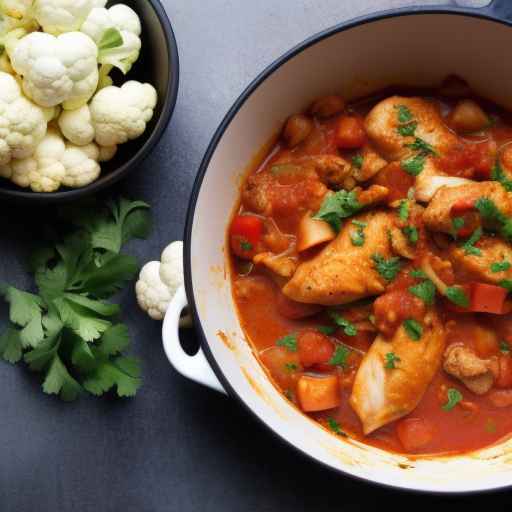 Chicken and Cauliflower Goulash