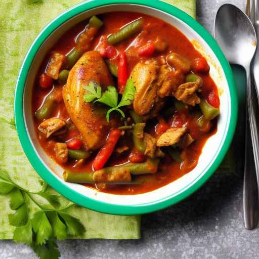 Chicken and Green Bean Goulash