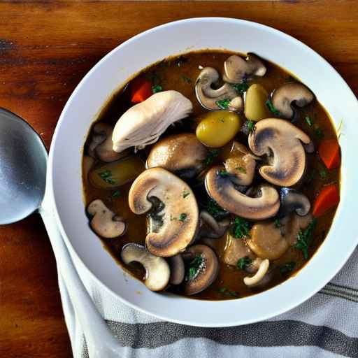 Chicken and Mushroom Stew with Thyme