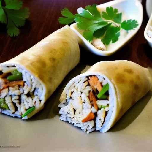 Chicken and Rice Stuffed Rolls