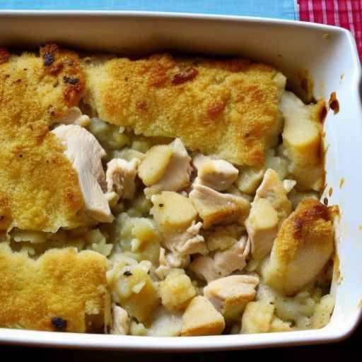 Chicken and stuffing casserole