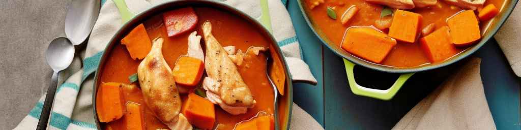 Chicken and Sweet Potato Stew with Paprika