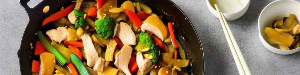 Chicken and Vegetable Stir-Fry with Soy Sauce