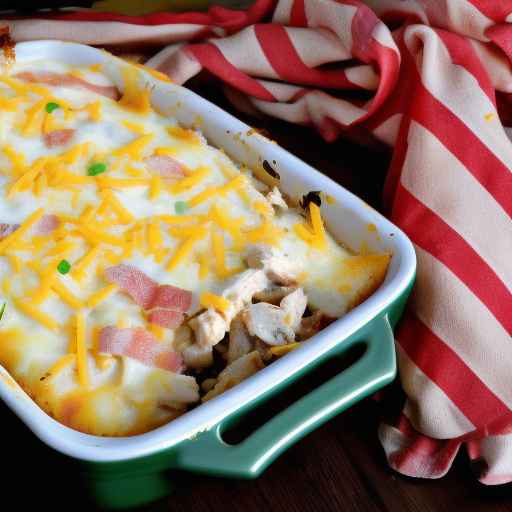 Chicken bacon ranch casserole