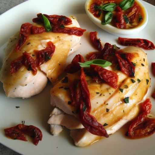 Chicken Breasts Stuffed with Sun-Dried Tomatoes and Mozzarella