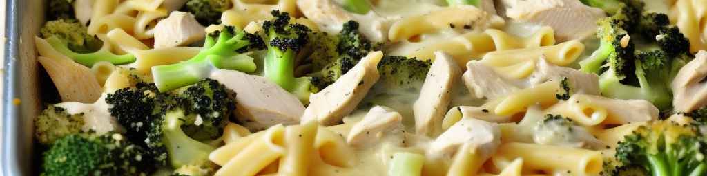 Chicken Broccoli Alfredo Bake