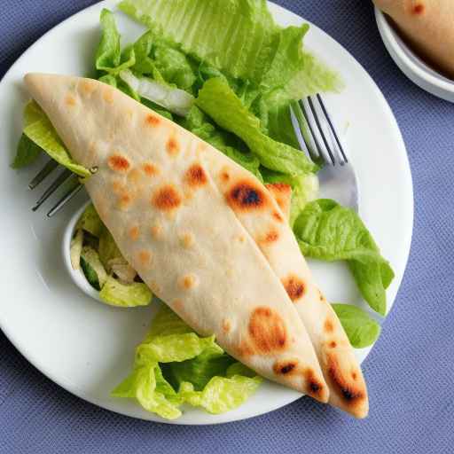 Chicken Caesar Pita Pockets