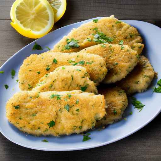 Chicken Cutlets with Lemon and Garlic