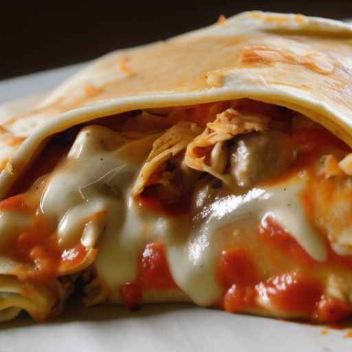 Chicken Enchilada Calzone