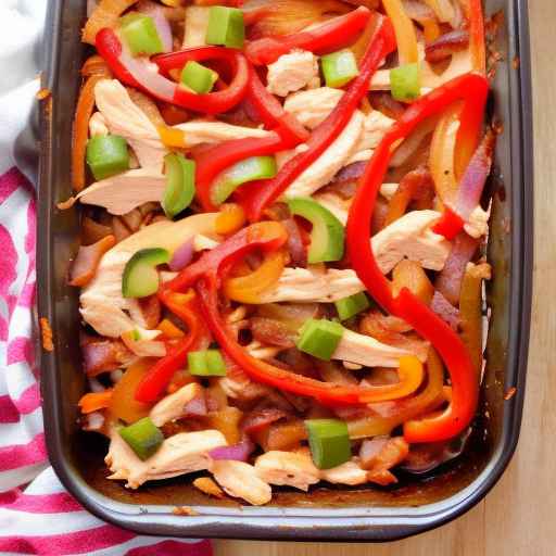 Chicken Fajita Bake