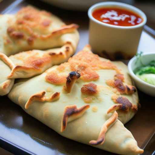 Chicken Katsu Calzone