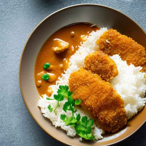 Chicken Katsu Curry with Jasmine Rice