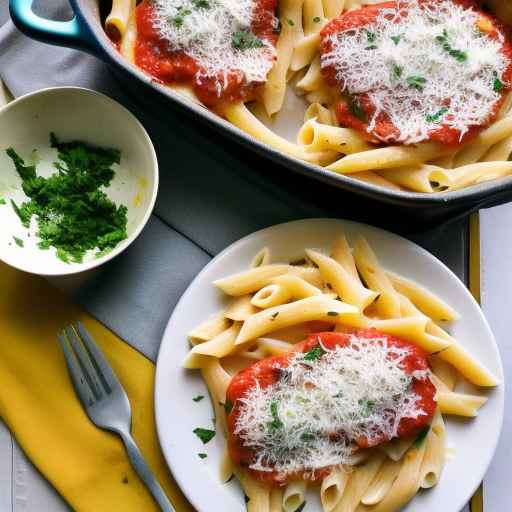 Chicken Parmesan Alfredo