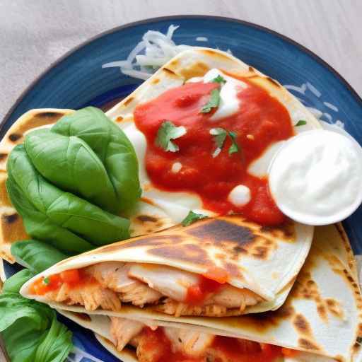 Chicken Parmesan Quesadillas